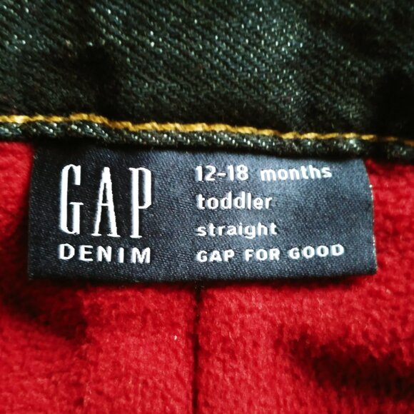 NWT Gap Fleece Lined Denim Defendo Jeans 12-18 Months - Picture 8 of 11
